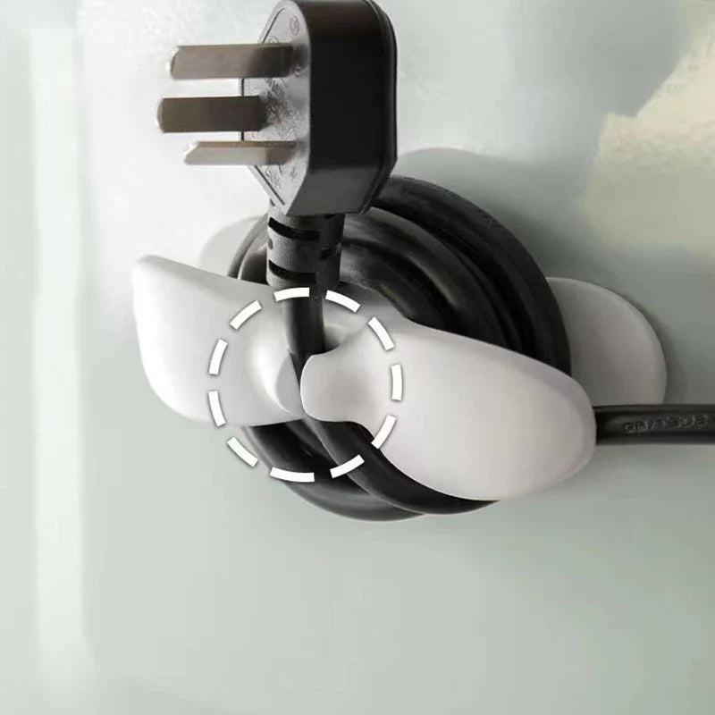 Multifunktionaler Kabel Organizer – 5er Set für Kabelmanagement