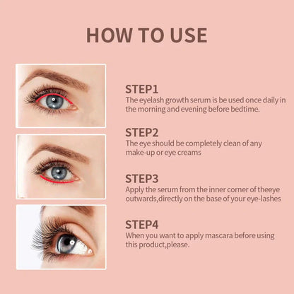 Wimpernserum für Längere & Voluminösere Wimpern – Für Natürliche Schönheit