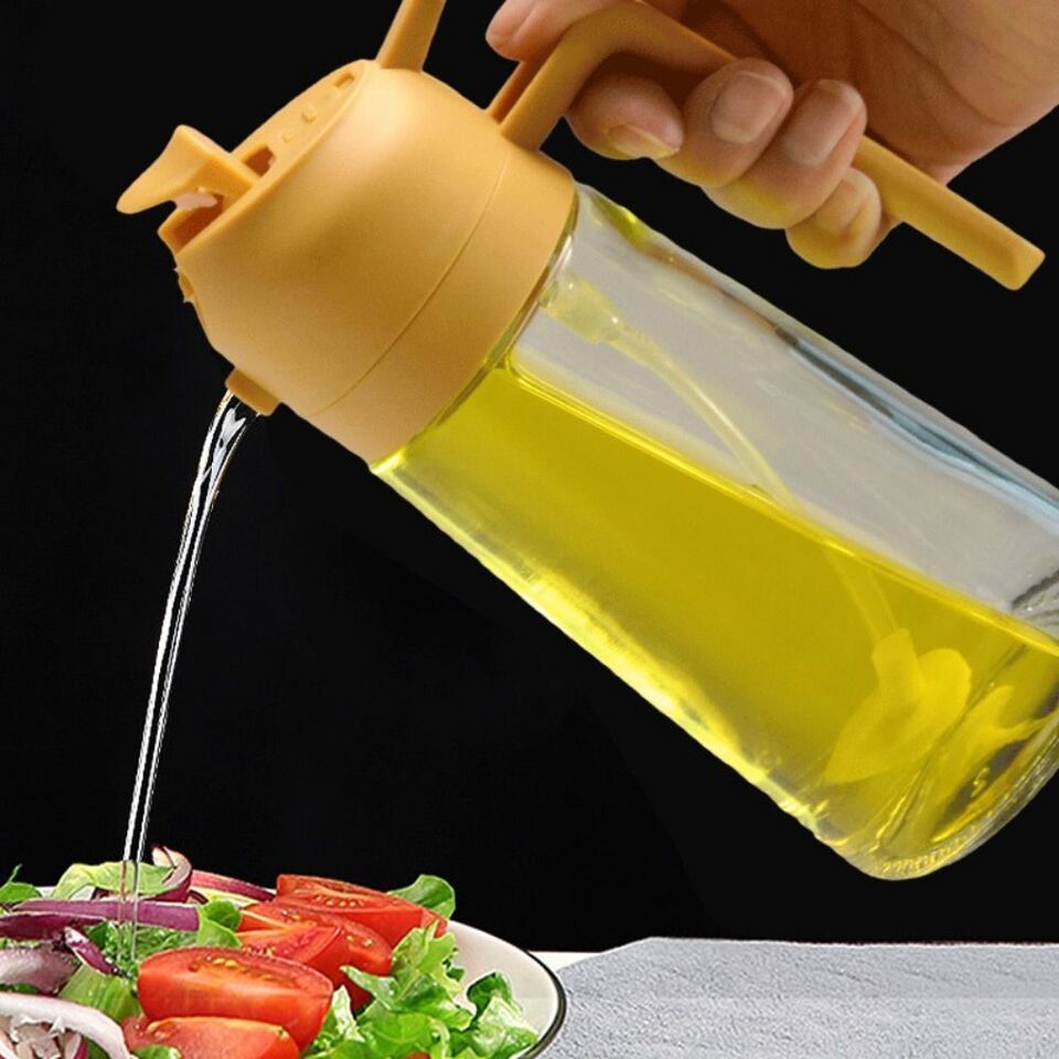 Ölspray Flasche 2in1 für gleichmäßige Verteilung