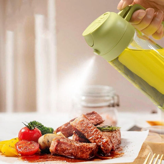 Ölspray Flasche 2in1 für gleichmäßige Verteilung