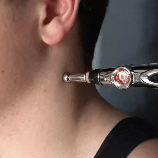 Elektrischer Akupunktur Massagestift – Punktgenaue Schmerzlinderung