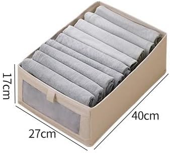 Platzsparende Faltbox für Kleiderschrank-Organisation