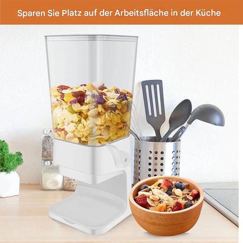 Vertikaler Lebensmittelspender für trockene Lebensmittel und Snacks