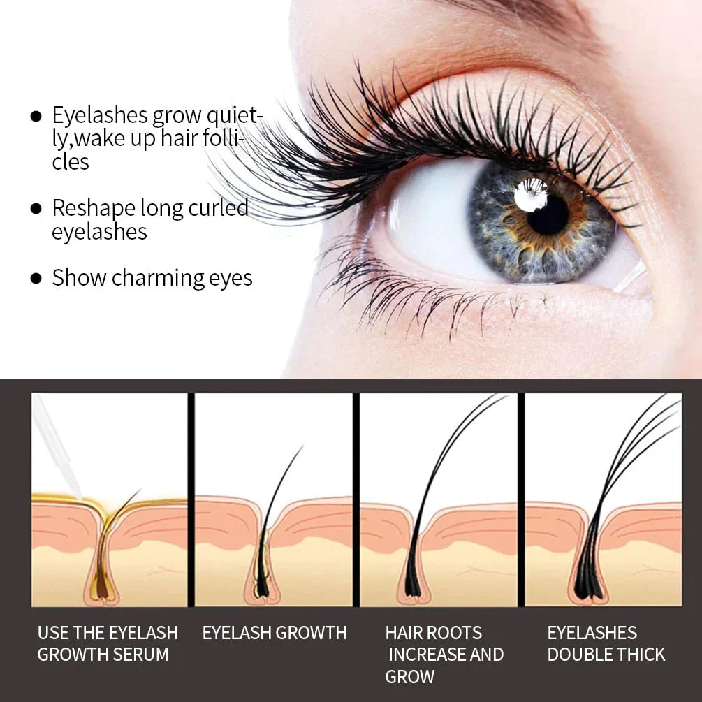 Wimpernserum für Längere & Voluminösere Wimpern – Für Natürliche Schönheit