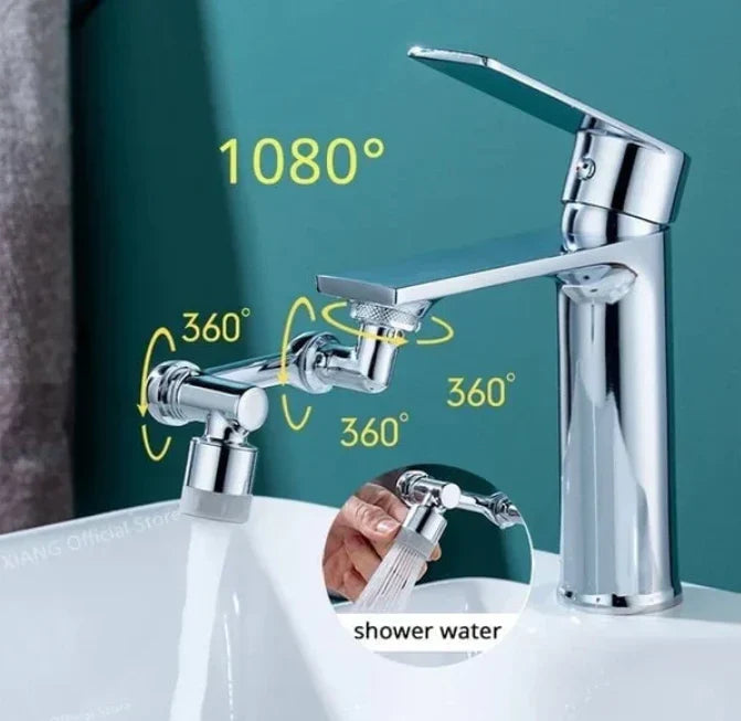 1080° Wasserhahn Erweiterung für einfache Handhabung und Nutzung