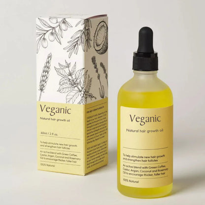Veganes Haarwuchsöl – Natürlicher Haarwachstumsbooster für Volles Haar