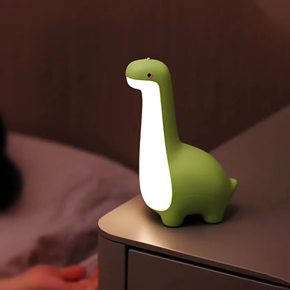 LED Dino Nachtlicht für Kinder – Beruhigendes Schlummerlicht mit Farbwechsel & Timerfunktion