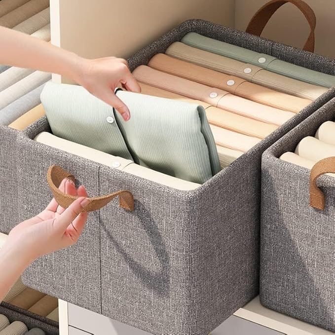 Vielseitige Faltbare Box für Kleider und Textilien