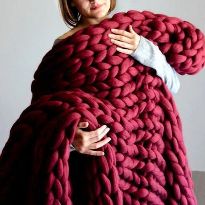Weiche XXL Strickdecke für Gemütliche Abende – Komfort und Wärme in Perfektion