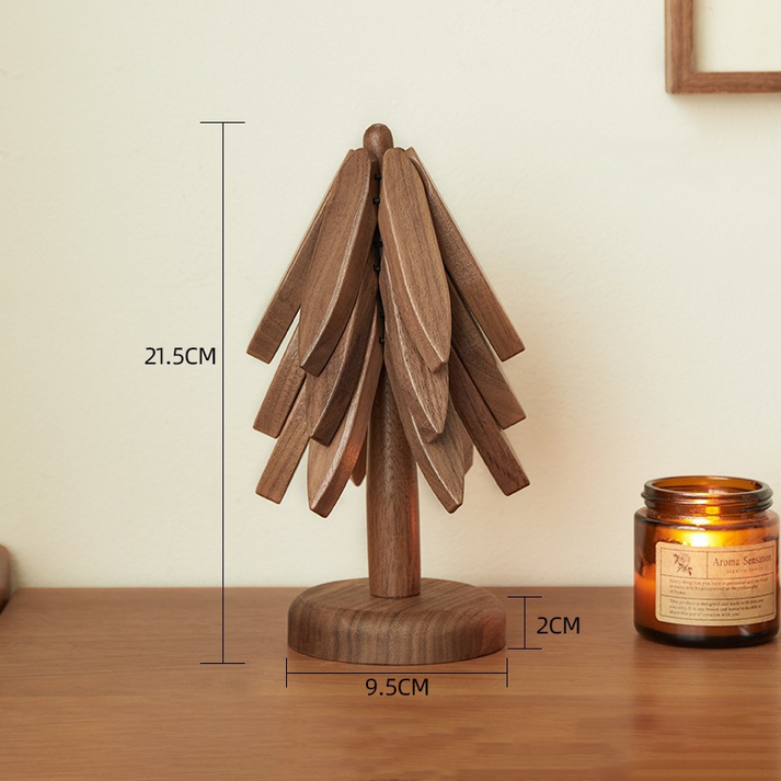 Edle Untersetzer im Holzdesign für Dekorative Tischpflege